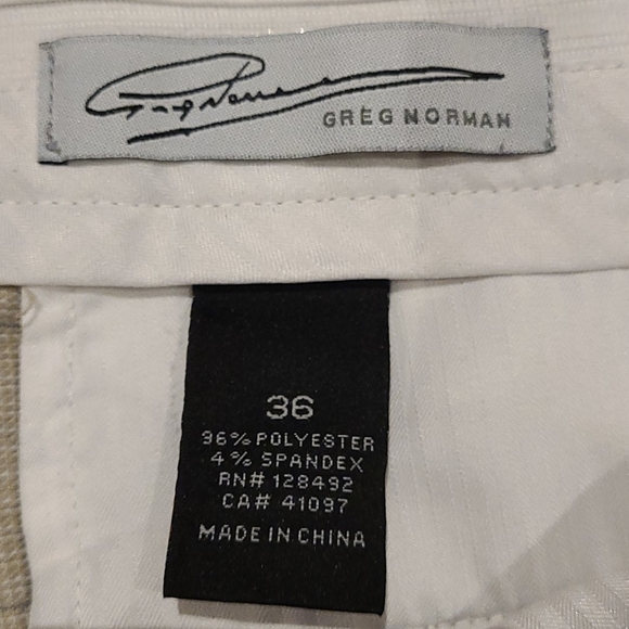 Men's Greg Norman golf shorts size 36 waist - Picture 3 of 5